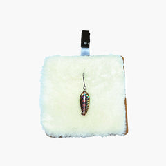 Sheepskin Patches Fly Fishing Fly Dryer Flies Felt Wallet Fishermen Felt Wallet