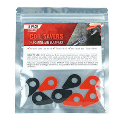 Rubber Teardrop Coil Savers Washers for Minelab Equinox Metal Detectors