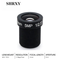 shrxy Optical Lenses Camera Lens for Surveillance Security IP Cam