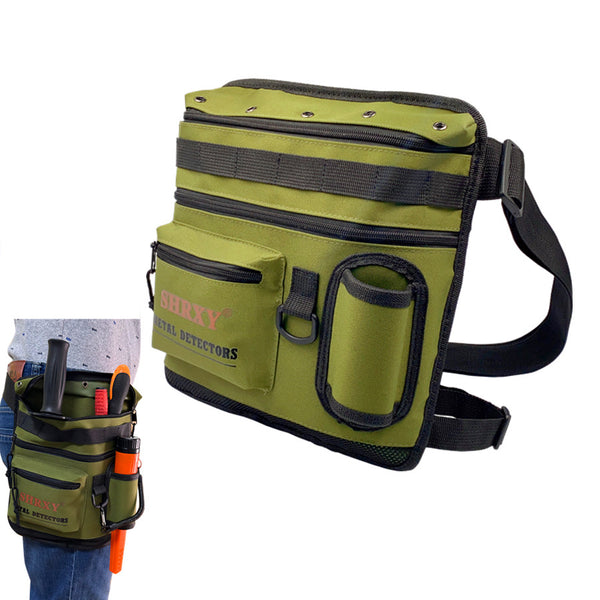 Metal Detector Finds Bag All Terrain Garden Detecting Pouch Accessories  Digger Tools Bag