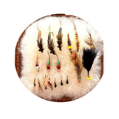 Sheepskin Patches Fly Fishing Fly Dryer Flies Felt Wallet Fishermen Felt Wallet