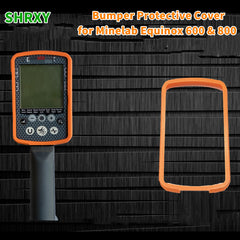 Rubber Control Box Bumper Protective Cover for Minelab Equinox 600 & 800 Nylon Material