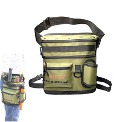 Metal Detector Finds Bag All Terrain Garden Detecting Pouch Accessories Digger Tools Bag
