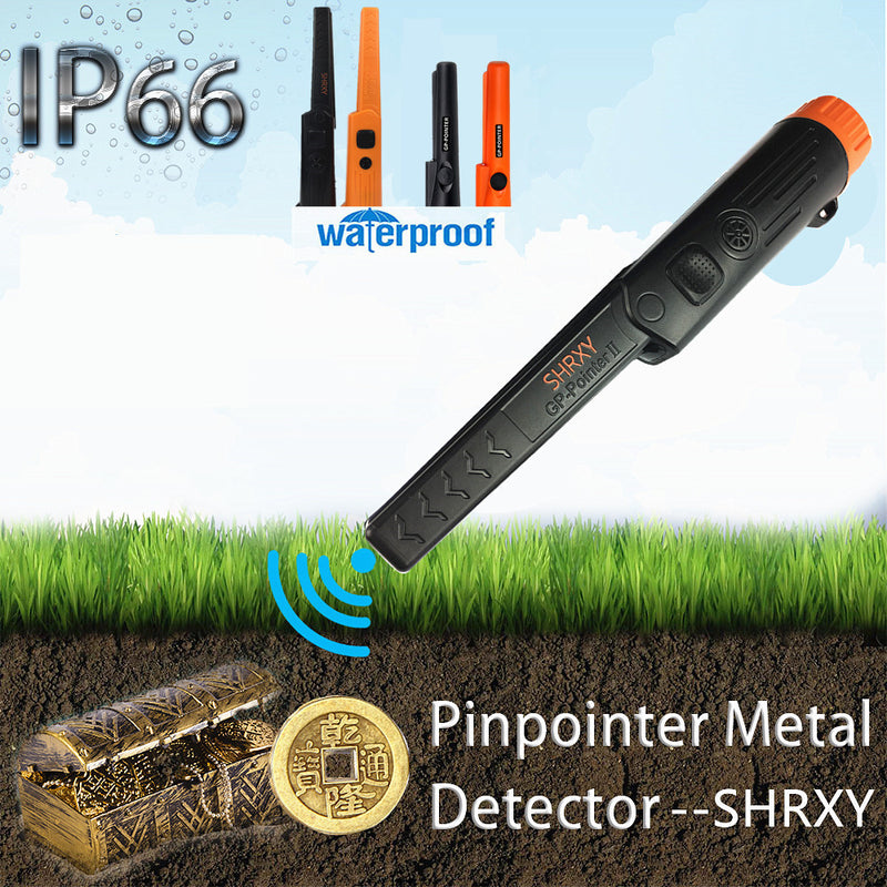 2023 upgrade Sensitive Metal Detector pointer Pinpointing GP-pointerII waterproof Hand Held Metal Detector with Bracelet