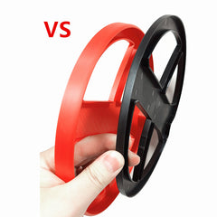 Metal Detectors Bumper Great 9” Round DD Search Coil Cover Skid Plat for XP Deus TPU Red
