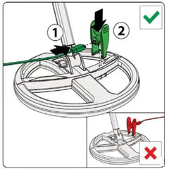 Metal Detectors Search Coils Charge Clip for XP Metal Detectors DEUS & HF ORX (D0894)