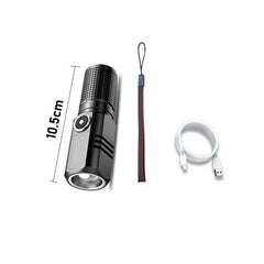 10000 Lumens Mini Powerful Led Flashlight 3 Modes Usb Rechargeable Flash Light Torch Lamp Flashlights