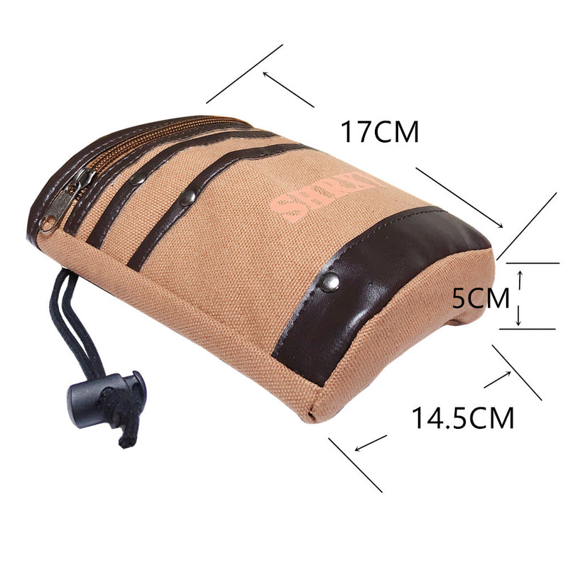 Metal Detecting Finds Bag Digger Pouch Waist Tools Bag for detector Ac SHRXY